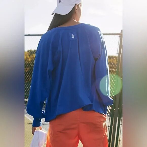 Free People Movement Reflect Layer in Blue, small - Picture 2 of 6